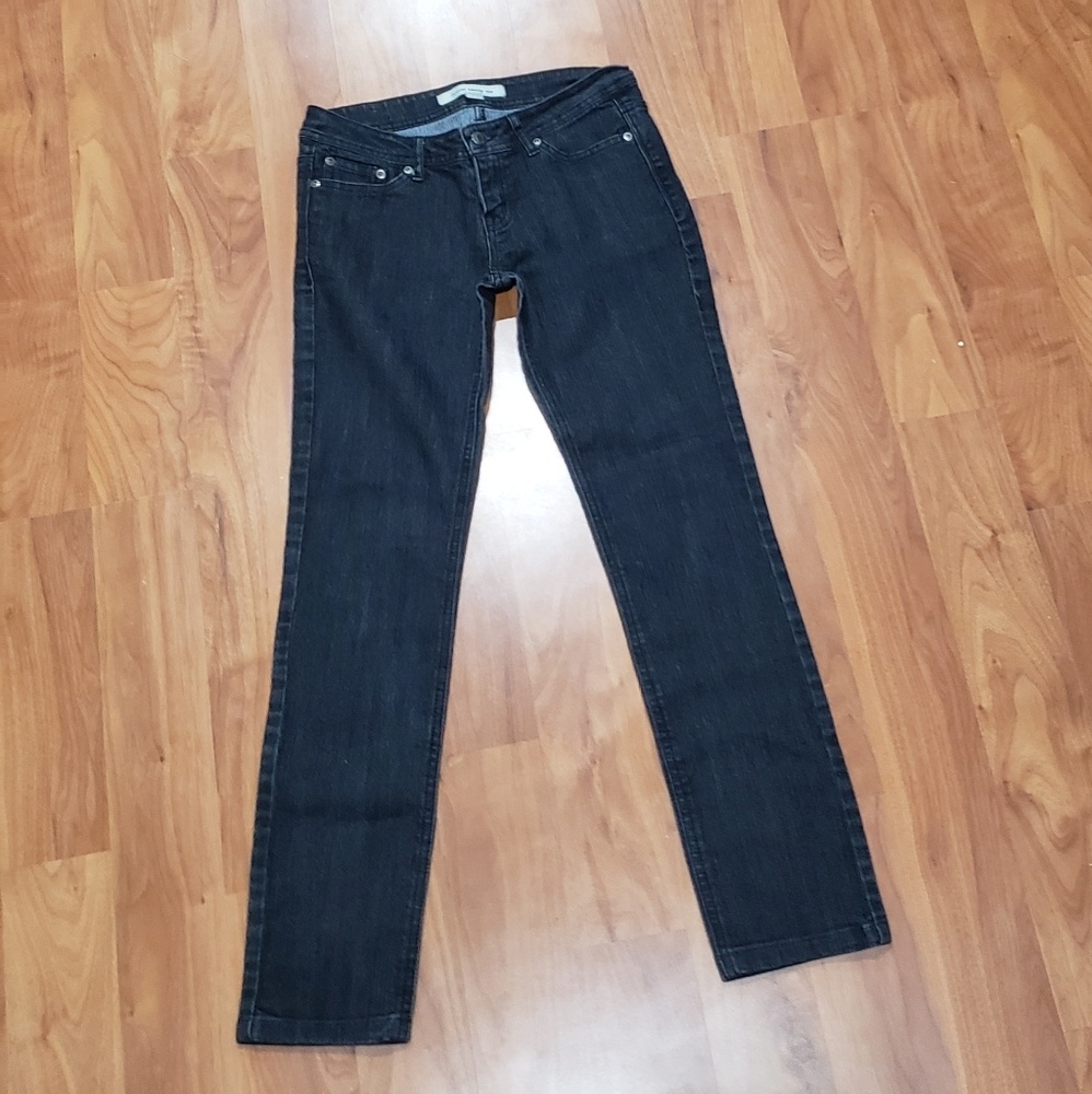 Vintage Black Straight Leg Jeans